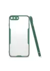 Newface Apple iPhone 7 Plus Kılıf Platin Silikon - Yeşil