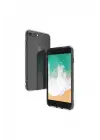 Newface iPhone 8 Plus Kılıf Deluxe 2mm Şeffaf Silikon
