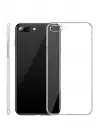 Newface Apple iPhone 8 Plus Kılıf Lüx Şeffaf Silikon