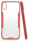 Newface Apple iPhone X Kılıf Platin Silikon - Pembe