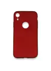 Newface iPhone XR Kılıf First Silikon - Bordo