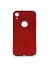 Newface Apple iPhone XR Kılıf First Silikon - Bordo