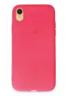 Newface Apple iPhone XR Kılıf First Silikon - Pembe