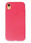 Newface iPhone XR Kılıf First Silikon - Pembe