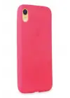 Newface Apple iPhone XR Kılıf First Silikon - Pembe