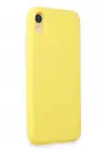 Newface iPhone XR Kılıf First Silikon - Sarı