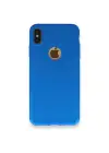 Newface iPhone XS Max Kılıf First Silikon - Mavi