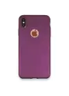 Newface iPhone XS Max Kılıf First Silikon - Mürdüm