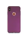 Newface iPhone XS Max Kılıf First Silikon - Mürdüm