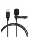 Newface Lightning 2 Metre Double Mikrofon - Siyah