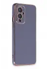 Newface One Plus 9 Kılıf Volet Silikon - Mavi