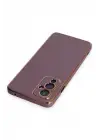 Newface One Plus 9 Kılıf Volet Silikon - Mor