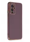 Newface One Plus 9 Kılıf Volet Silikon - Mor