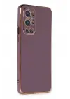 Newface One Plus 9 Pro Kılıf Volet Silikon - Mor