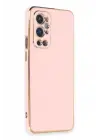 Newface One Plus 9 Pro Kılıf Volet Silikon - Pembe