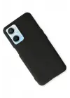Newface Oppo A96 Kılıf First Silikon - Siyah