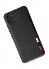 Newface Realme C11 Kılıf Loop Deri Silikon - Siyah