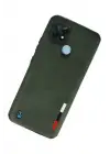 Newface Realme C21 Kılıf Loop Deri Silikon - Yeşil