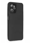 Newface Realme C35 Kılıf Loop Deri Silikon - Siyah