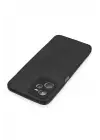 Newface Realme C35 Kılıf Loop Deri Silikon - Siyah