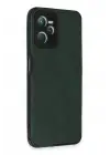 Newface Realme C35 Kılıf Loop Deri Silikon - Yeşil