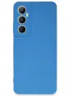 Newface Realme C65 Kılıf First Silikon - Mavi