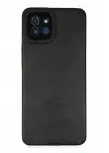 Newface Samsung Galaxy A03 Kılıf Loop Deri Silikon - Siyah