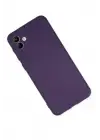 Newface Samsung Galaxy A04 Kılıf First Silikon - Mor