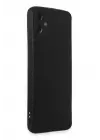 Newface Samsung Galaxy A05 Kılıf Loop Deri Silikon - Siyah