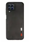 Newface Samsung Galaxy M33 Kılıf Loop Deri Silikon - Siyah