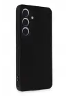 Newface Samsung Galaxy S24 Kılıf Loop Deri Silikon - Siyah