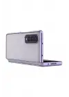Newface Samsung Galaxy Z Fold 4 Kılıf Fold Element Kapak - Mor