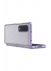 Newface Samsung Galaxy Z Fold 4 Kılıf Fold Element Kapak - Mor