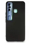 Newface Tecno Spark 7 Pro Kılıf First Silikon - Siyah