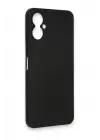Newface Tecno Spark 9 Pro Kılıf First Silikon - Siyah