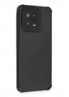 Newface Xiaomi Mi 13 Kılıf Loop Deri Silikon - Siyah