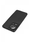 Newface Xiaomi Mi 13 Lite Kılıf Loop Deri Silikon - Siyah