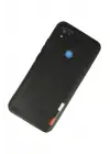 Newface Xiaomi Redmi 9C Kılıf Loop Deri Silikon - Siyah