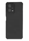 Newface Xiaomi Redmi Note 12 5G Kılıf Loop Deri Silikon - Siyah