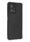 Newface Xiaomi Redmi Note 12 5G Kılıf Loop Deri Silikon - Siyah