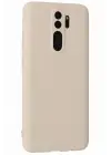 Newface Xiaomi Redmi Note 8 Pro Kılıf First Silikon - Krem