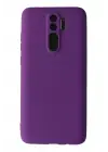 Newface Xiaomi Redmi Note 8 Pro Kılıf First Silikon - Mor