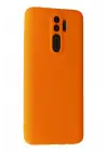 Newface Xiaomi Redmi Note 8 Pro Kılıf First Silikon - Turuncu