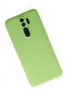 Newface Xiaomi Redmi Note 8 Pro Kılıf First Silikon - Yeşil