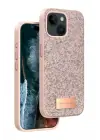 Onegif Apple iPhone 14 Bright Simli Kapak - Pembe