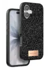 Onegif Apple iPhone 17 Bright Simli Kapak - Siyah