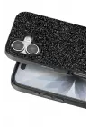Onegif Apple iPhone 17 Bright Simli Kapak - Siyah