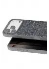 Onegif Apple iPhone 17 Pro Max Bright Simli Kapak - Gümüş