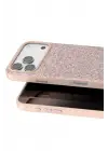 Onegif Apple iPhone 17 Pro Max Bright Simli Kapak - Pembe