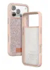 Onegif Apple iPhone 17 Pro Max Bright Simli Kapak - Pembe
